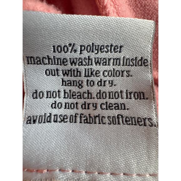 Dudley Stephens Coral Fleece Turtle Neck Long Sleeve Pull Over medium pink - Picture 7 of 9